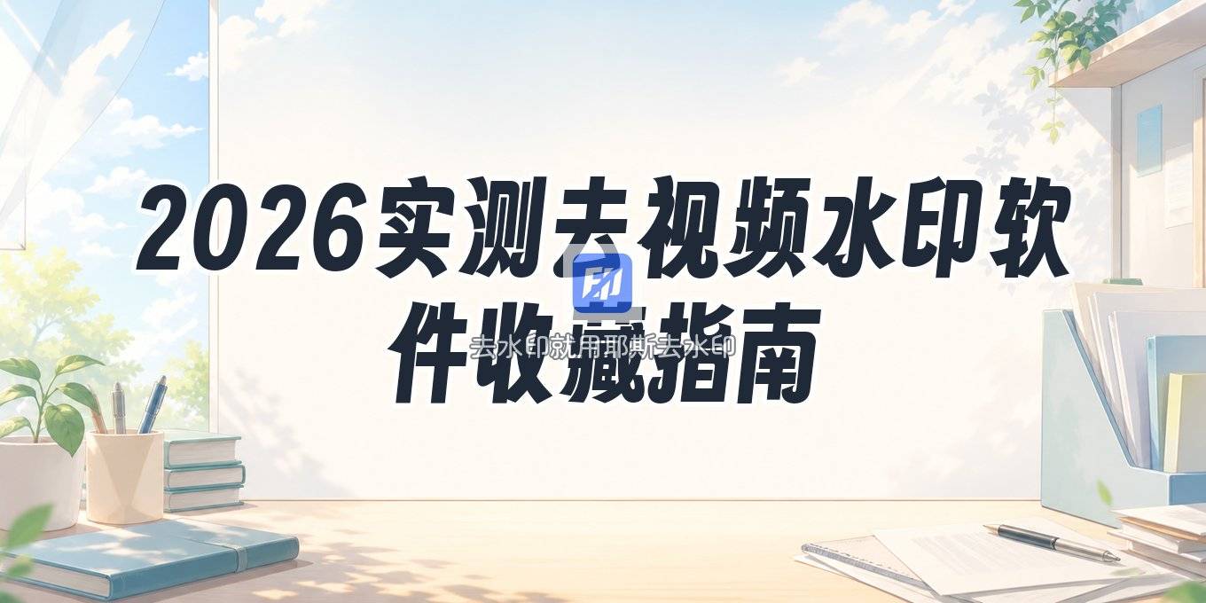 2026实测：有什么软件可以去视频水印？个人收藏学习指南